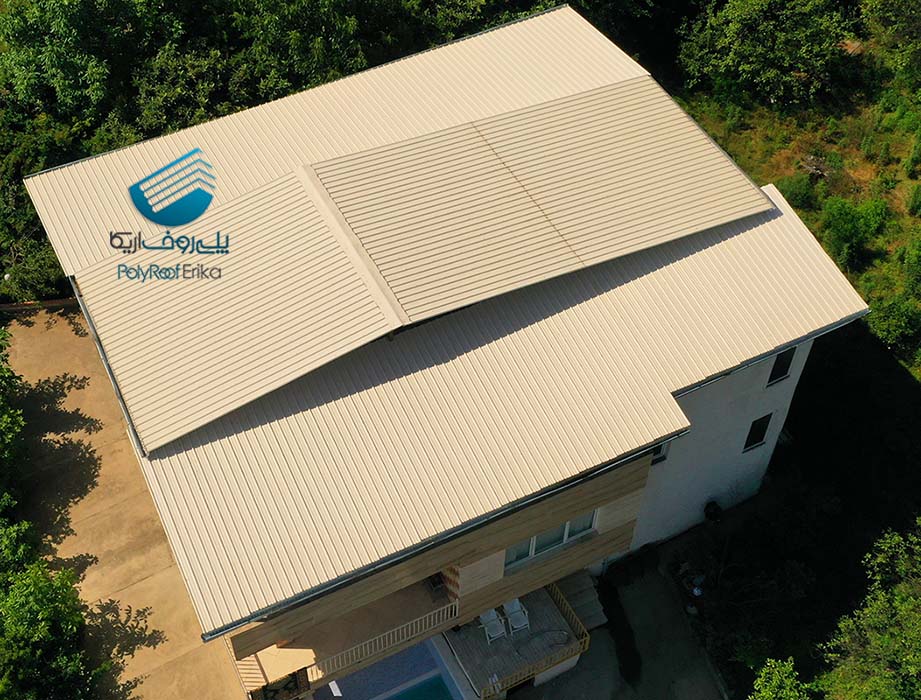 ساخت سقف ویلایی UPVC مازندران