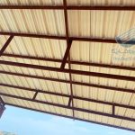 اجرای پارکینگ و سایبان UPVC خانه (نکا)