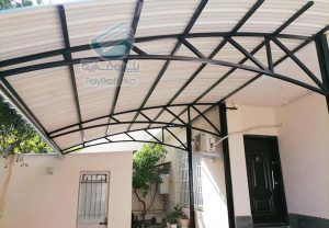 پارکینگ و سایبان حیاط یو پی وی سی -