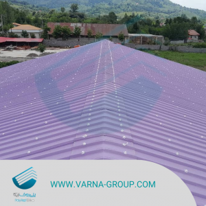 ورق ذوزنقهای سقفی