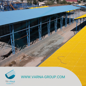 ورق ذوزنقهای سقفی