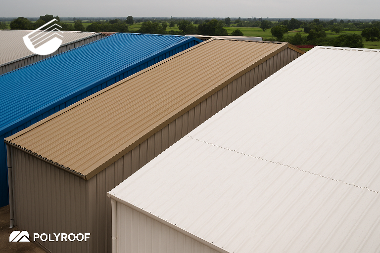 مقایسه انواع متریال سبک سقف سوله