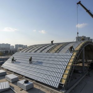 سقف قوسی ذوزنقه