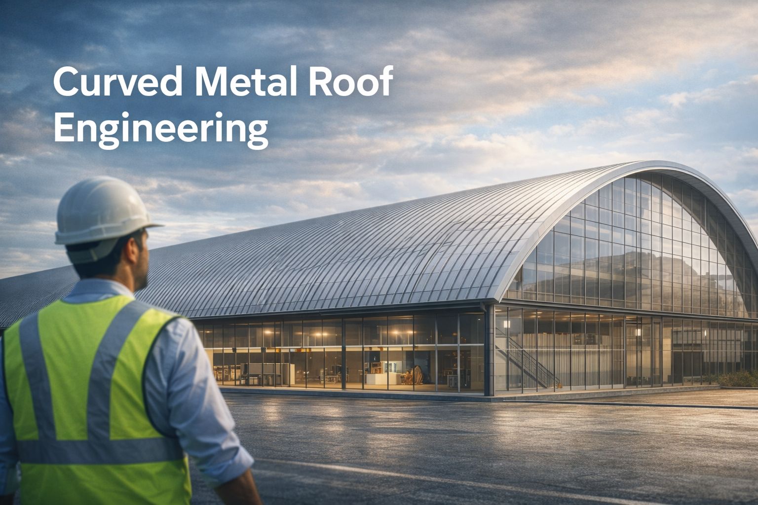 سقف قوسی فلزی