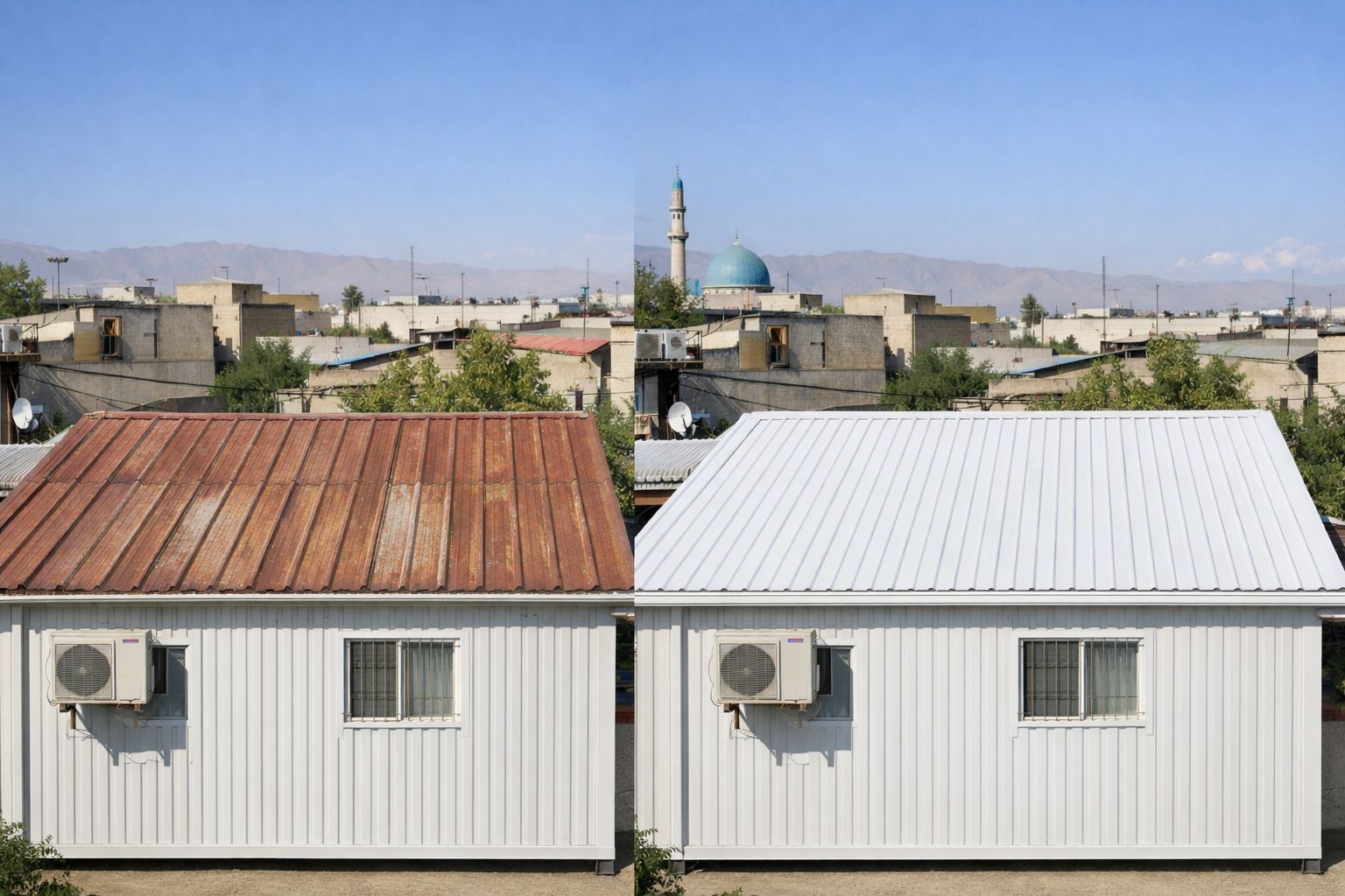 مقایسه ورق UPVC با ورق فلزی کانکس