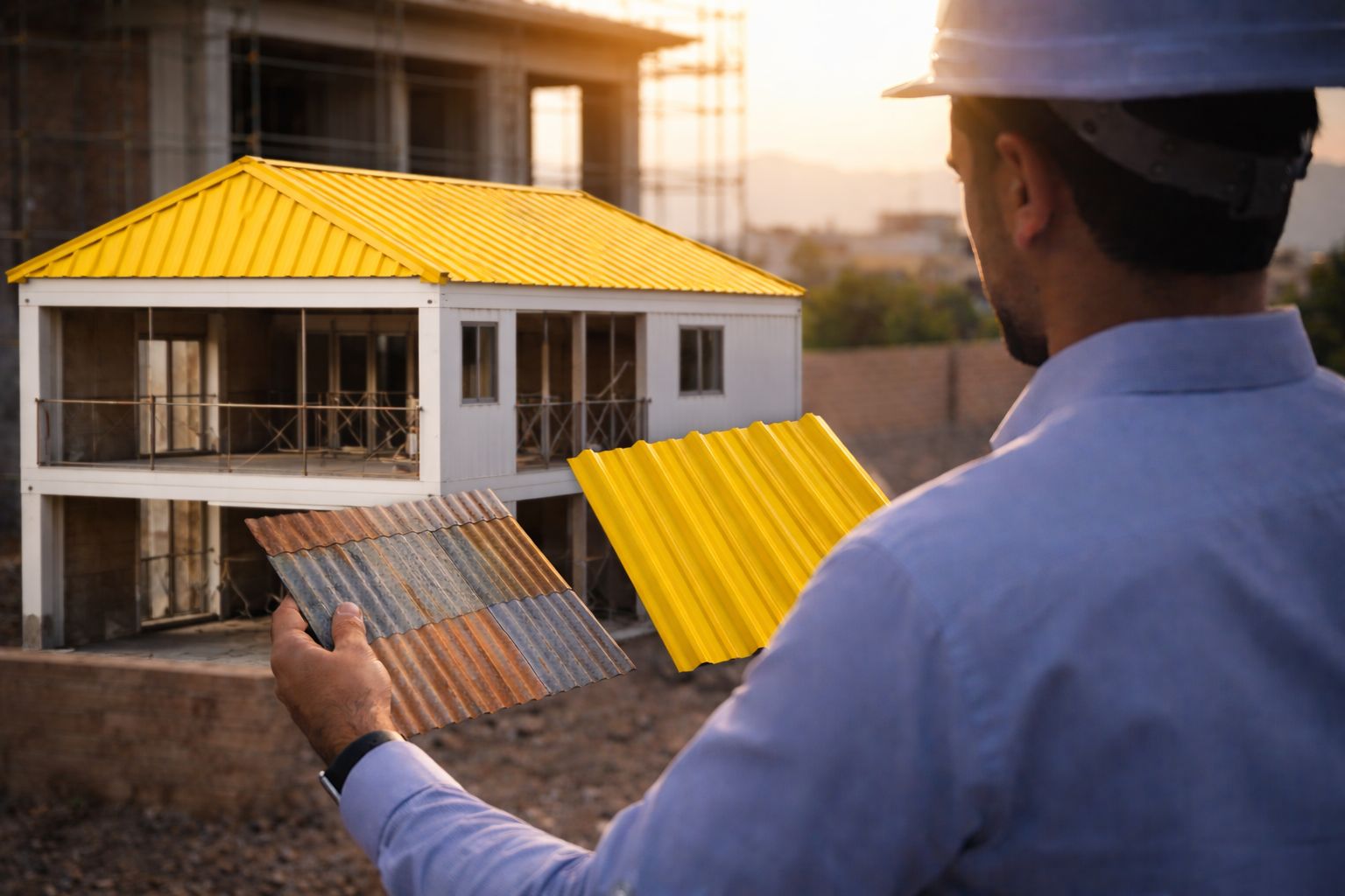 مقایسه ورق UPVC با ورق فلزی کانکس | کدام پوشش سقف برای ساختمان شما انتخاب هوشمندانه‌تری است؟