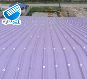 اجرای سقف در شهرک صنعتی سپیدرود، گیلان | پروژه اجرای ورق‌های UPVC